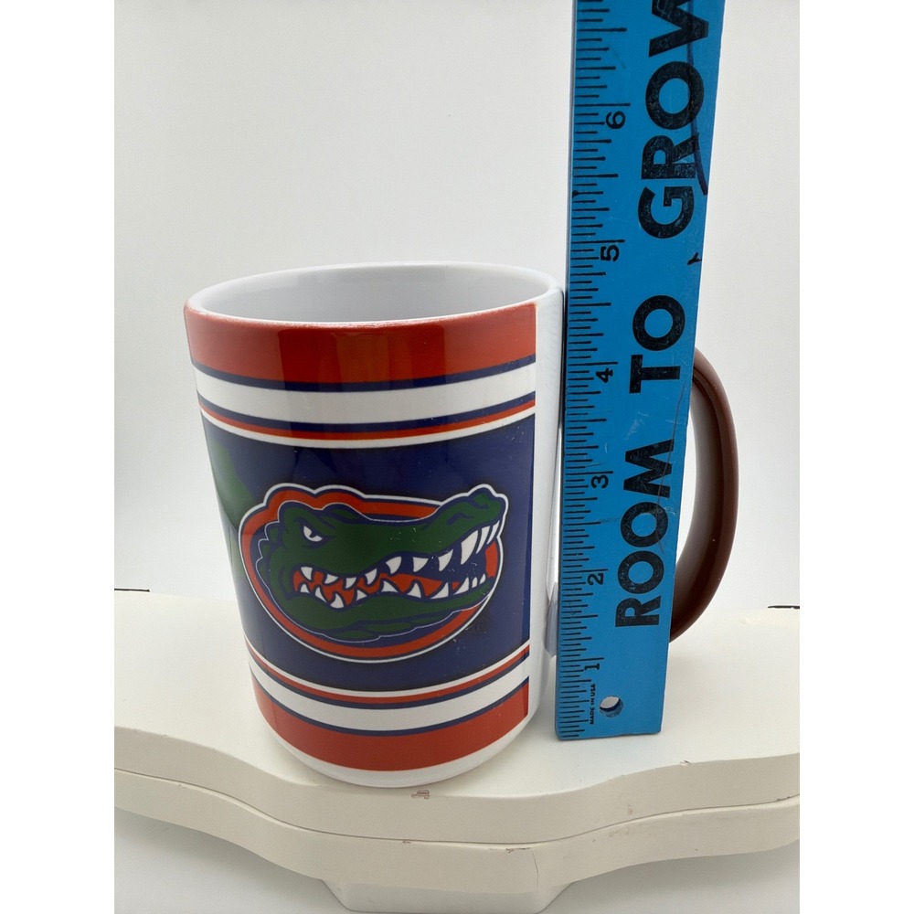 Florida Gators Albert Logo Blue Orange Ceramic Coffee Mug - Picture 4 of 6
